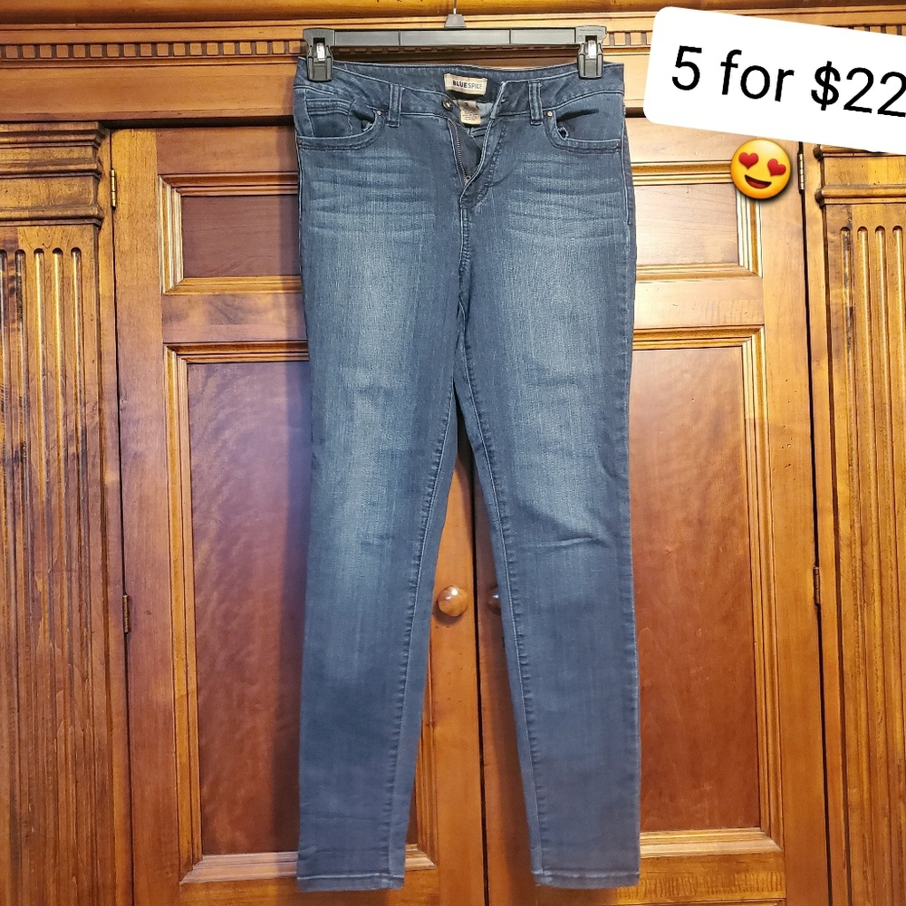 Sale Blue Spice Stretch Skinny Jeans 9
